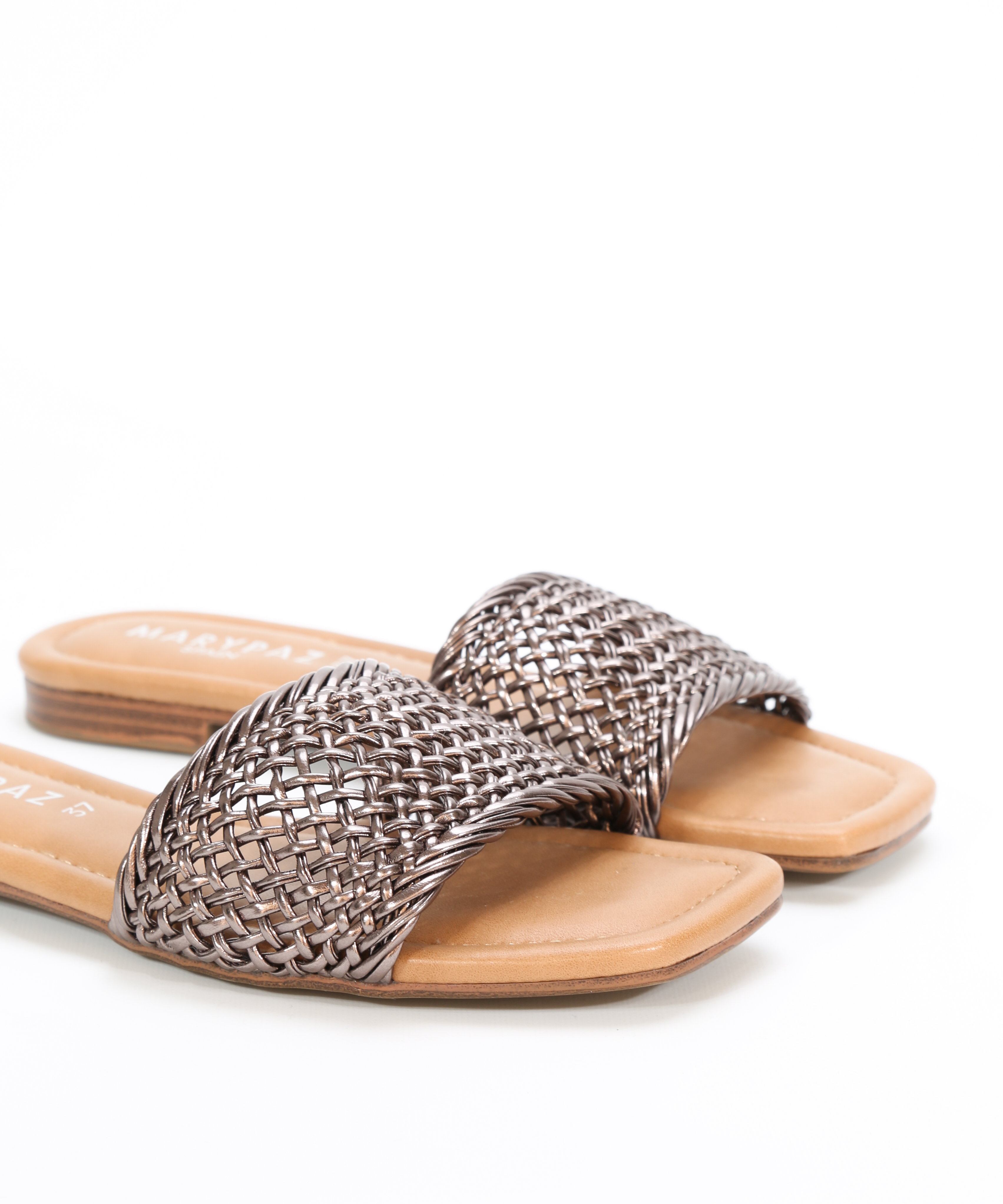 Sandalias planas rejilla image number null